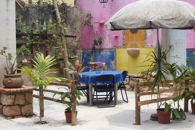 Posada El Jardin Ticul Ngoại thất bức ảnh